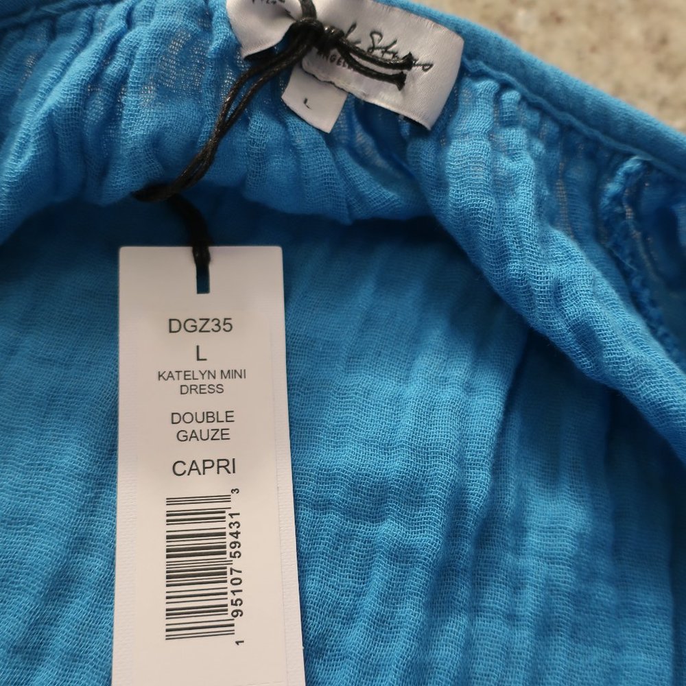 Michael Stars Blue Mini Dress - Picture 6 of 6